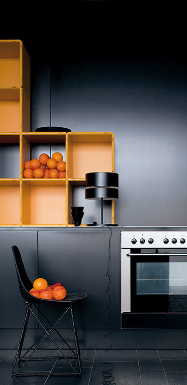 qubing shelves for your kitchen